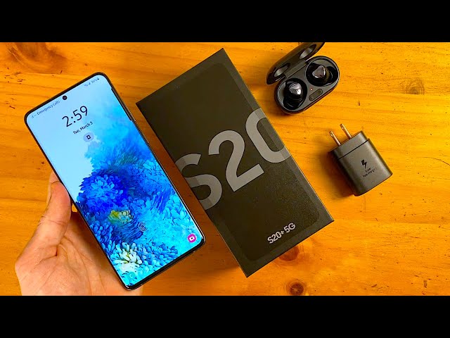 Samsung Galaxy S20+ (Cosmic Gray) Unboxing & First Impressions!