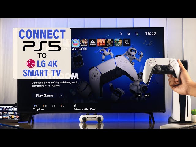 How To Connect PlayStation 5 with LG Smart TV! [PS5 on webOS]