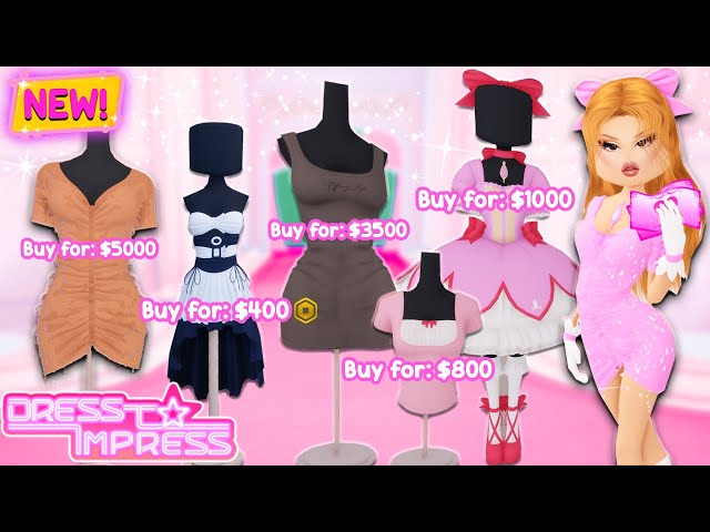 BUYING ALL *NEW* ITEMS In DRESS TO IMPRESS UPDATE! Roblox