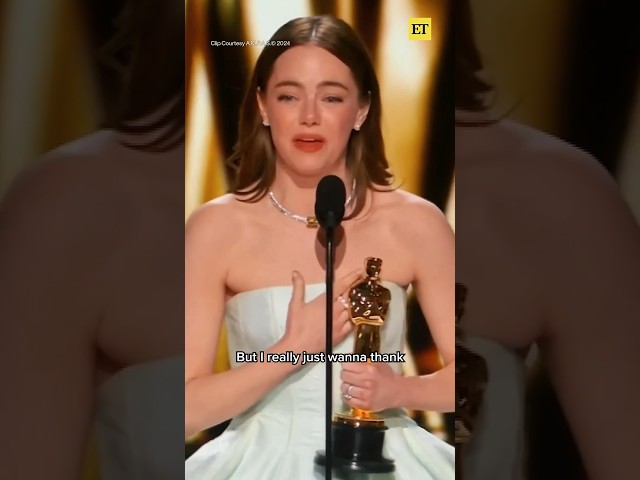 Emma Stone Had Us In Tears As She Accepted Her Oscar