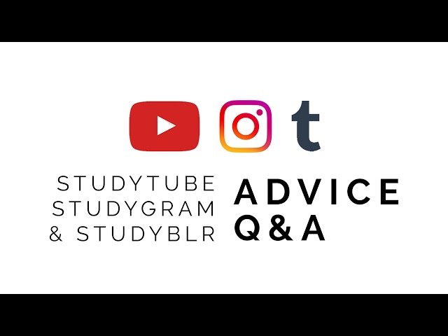how to start a study youtube + instagram 🎥 tips for success!