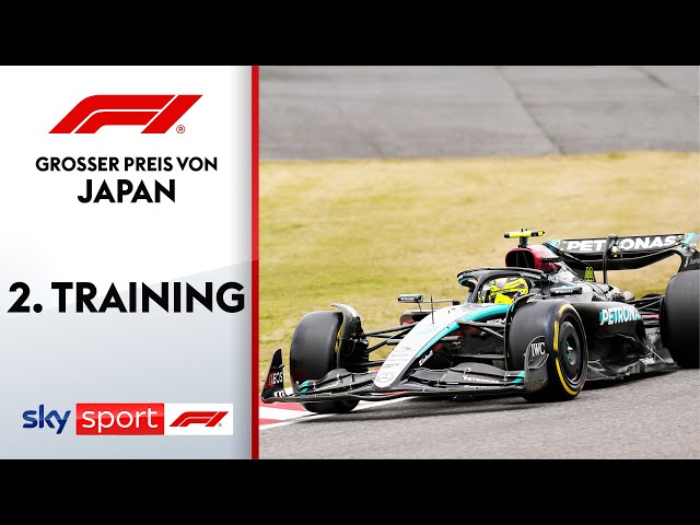 Schwierige Bedingungen in Suzuka | 2. Freies Training | Großer Preis von Japan | Formel 1
