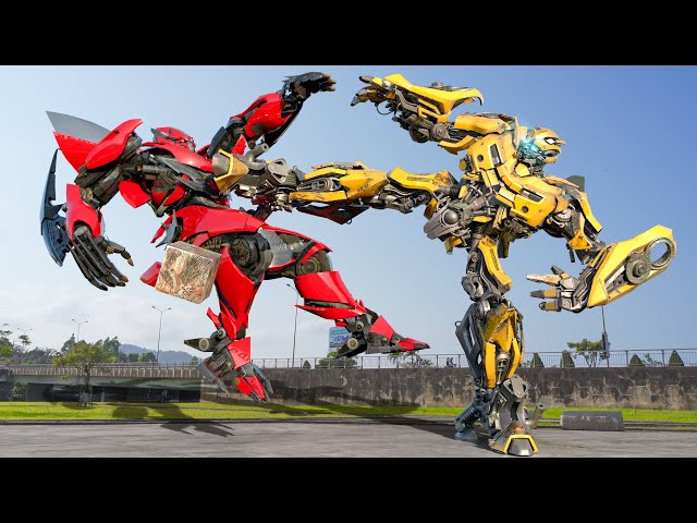 Transformers One | Official Movie (2024) | Bumblebee vs Dino Final Fight | Paramount Pictures [HD]
