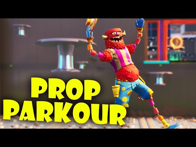 Prop Parkour in Fortnite is Amazing!