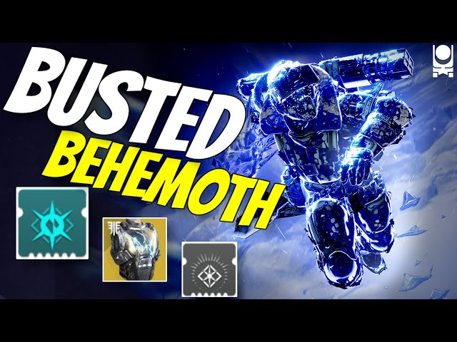 BEHEMOTH'S just got EVEN BETTER! - INSANE Ability & Super Recharge - Season of the Chosen Destiny 2