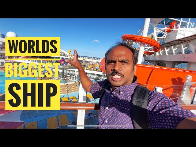 ❤️ 2022 USA Largest Cruise Ship Tour ❤️ Royal Caribbean Wonders Of The Seas ❤️