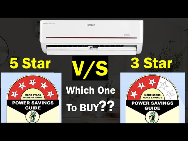 3 Star V/S 5 Star AC - which one to buy? - (2023)