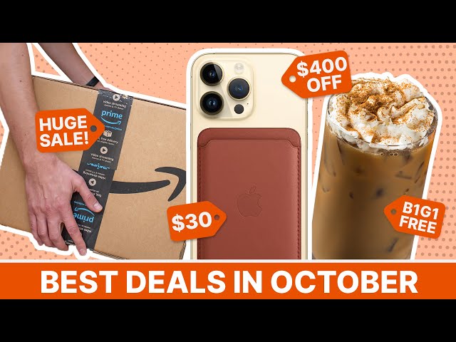 The BEST Deals In October (Amazon Prime Early Access & MORE)