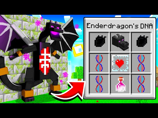 Stealing BOSS DNA to UPGRADE in Minecraft!