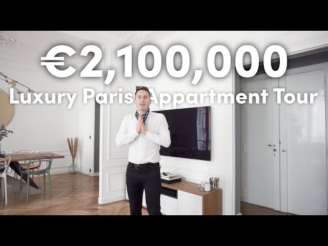 This is what €2.1 million BUYS YOU in PARIS | LUXURY PROPERTY TOUR
