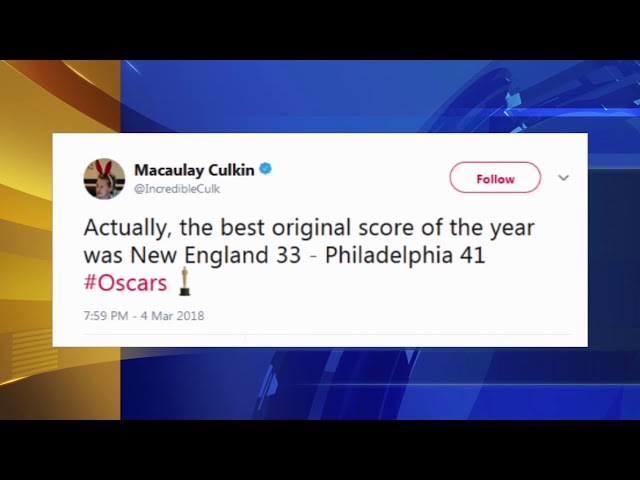 Macaulay Culkin thinks Eagles had the best score