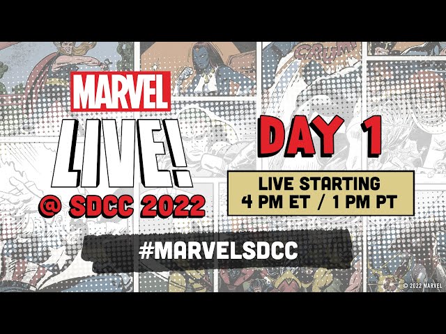 Marvel LIVE from SDCC 2022! | Day 1