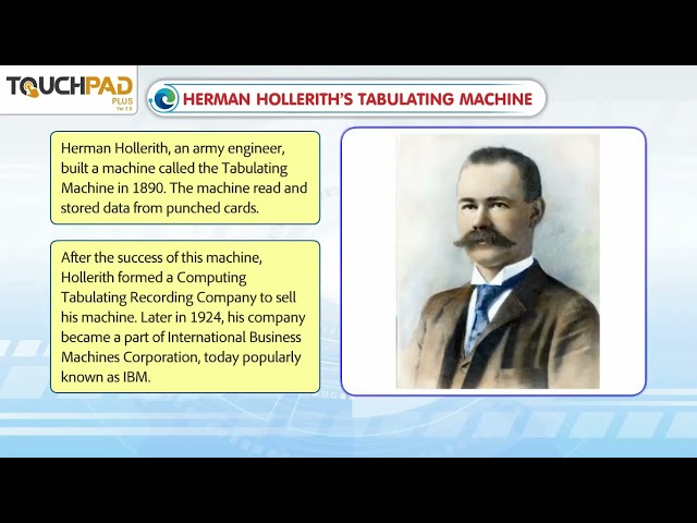 Herman Hollerith's Tabulating Machine