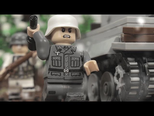 Lego WW2 - The Battle of the Bulge - stopmotion
