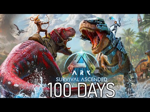 100 Days in Ark Survival Ascended