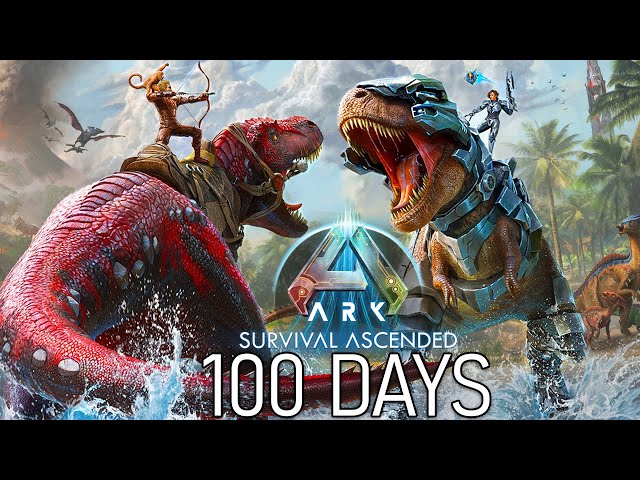 I Spend 100 Days in Ark Survival Ascended and Here's What Happened