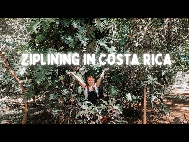 COSTA RICA PART 3// ZIPLINE//PLAYA FLAMINGO MARGARITAVILLE