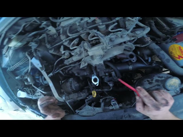 Removing and Cleaning EGR of My Trusted Daily.