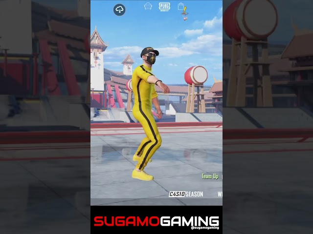 Too bad the jumsuit wasn't permanent | PUBG Mobile x Bruce Lee