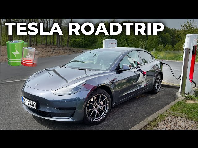 Tesla Roadtrip zum Cybertruck Event nach Berlin (1136km)