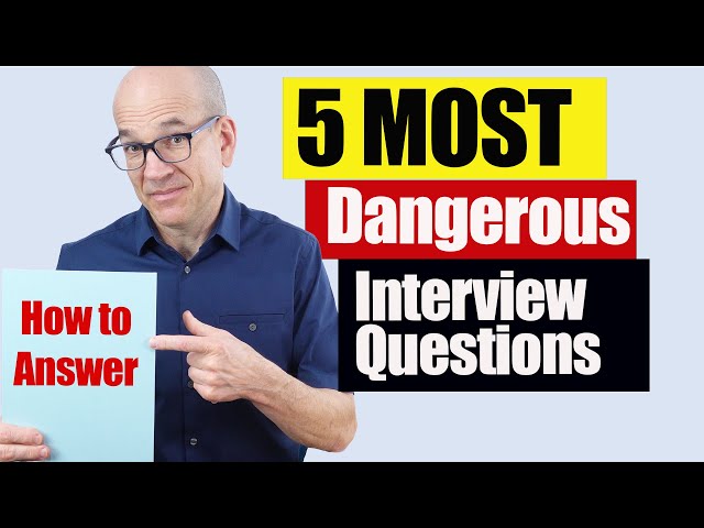 5 Tricky Interview Questions You MUST Master to Land Your Dream Job