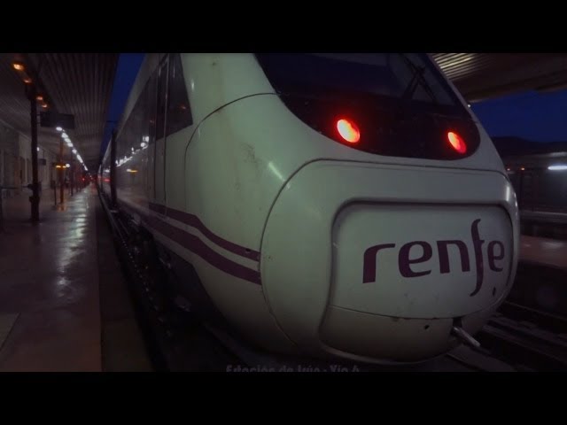 Rail View T Tren de Irún a Pamplona y Zaragoza - renfe Alvia 120 - 2013