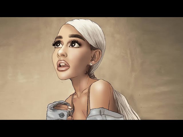 Ariana Grande - sweetener era (cartoon)