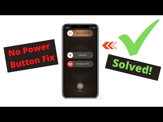 iPhone No Power Button Fix