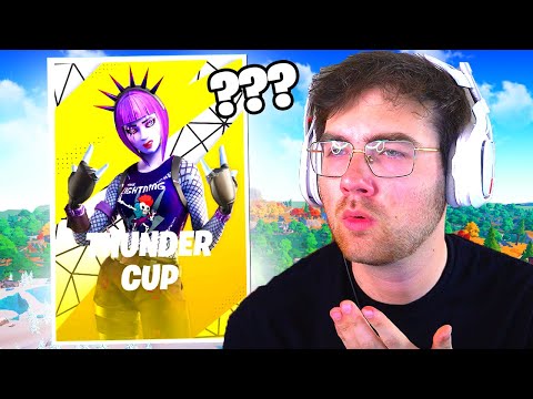 I Competed in the first THUNDER CUP... (weirdest tournament ever) - Fortnite Competitive