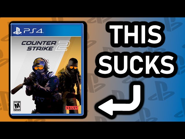I Played Counter Strike 2 on the PS4. It's as bad as it Sounds.