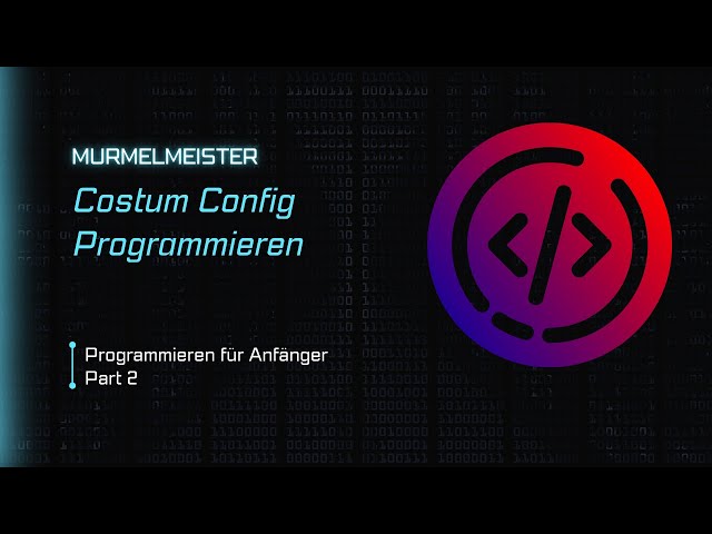 Custom Configs in deinen Plugin programmieren | Coding Part 2 [Anfänger]
