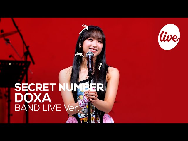 [4K] SECRET NUMBER - “DOXA” Band LIVE Concert [it's Live] K-POP live music show