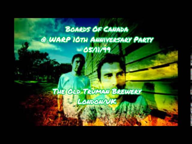 Boards Of Canada Live @ WARP 10th Anniversary Party 05/11/99