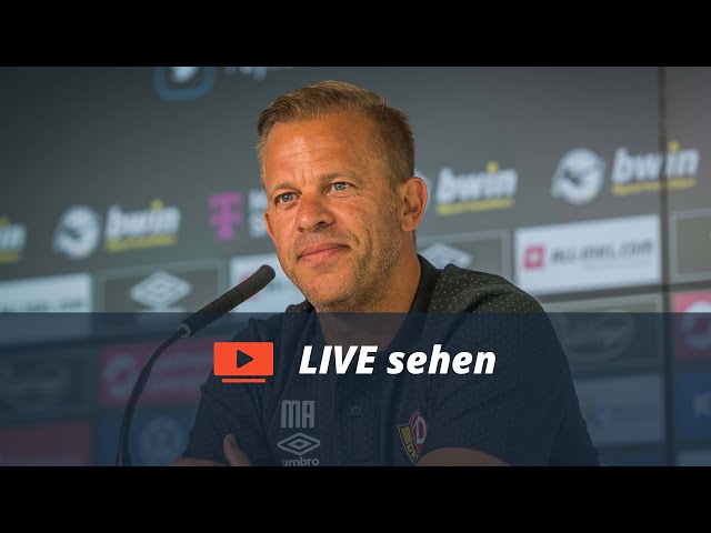 Livestream Dynamo Dresden: Pressekonferenz mit Markus Anfang vor Derby gegen Aue | Sport im Osten