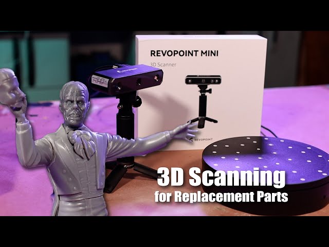 Revopoint MINI: DIY Replacement Parts for Models and Action Figures