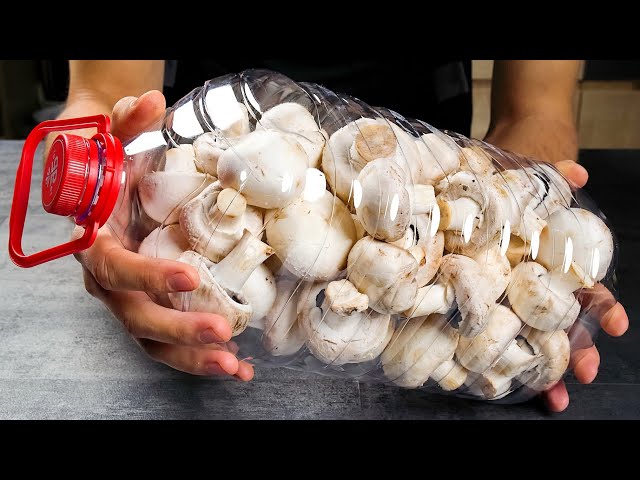 Don't Fry Mushrooms Anymore! Grandpa's Trick Stunned Everyone! Better Than MEAT!