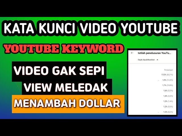 HOW TO FIND THE RIGHT YOUTUBE VIDEO KEYWORDS