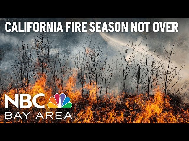 California fire season not over despite rare August rain