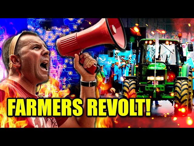 Farmers Protests have SHUT EUROPE DOWN!!!