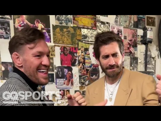 Conor McGregor gives Jake Gyllenhaal sparring tips