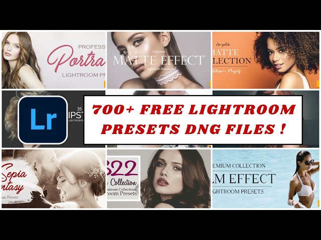 Free 700+ lightroom presets giveaway no password | lightroom presets DNG free download no password