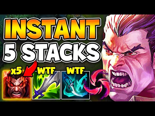 DARIUS BUT I INSTANTLY APPLY 5 STACKS OF BLEED! (THE INSTANT DUNK HACK)