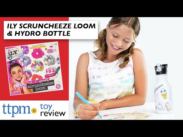 iLY Decorate Your Own Hydro Bottle and Do-It-Yourself Scruncheeze Loom from WeCool Toys