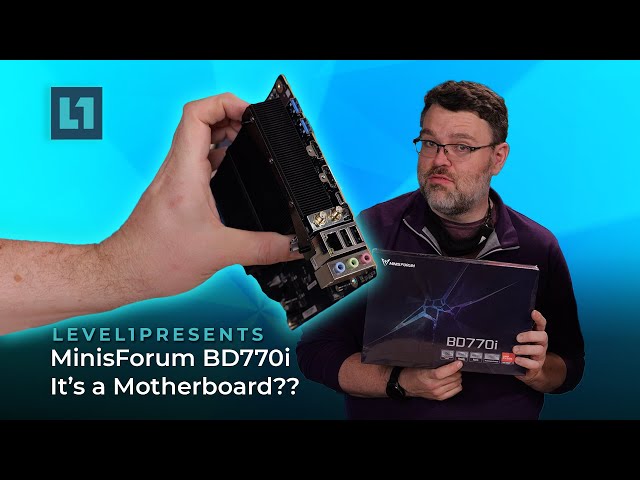 MinisForum BD770i: It's a Motherboard??