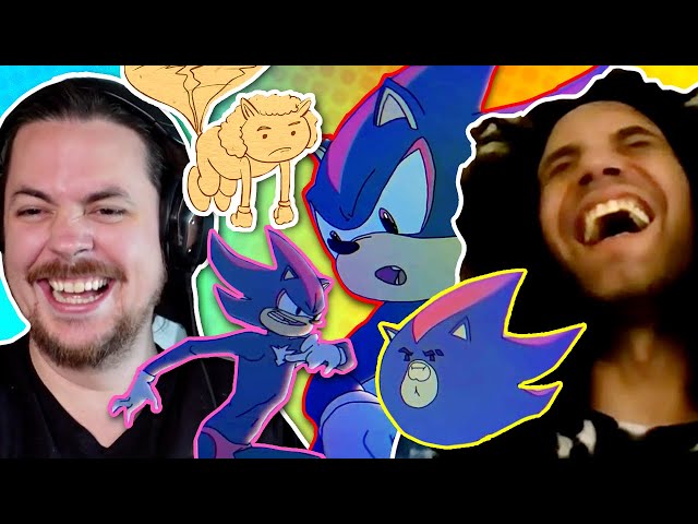 We react to SONIC Game Grumps Animations!