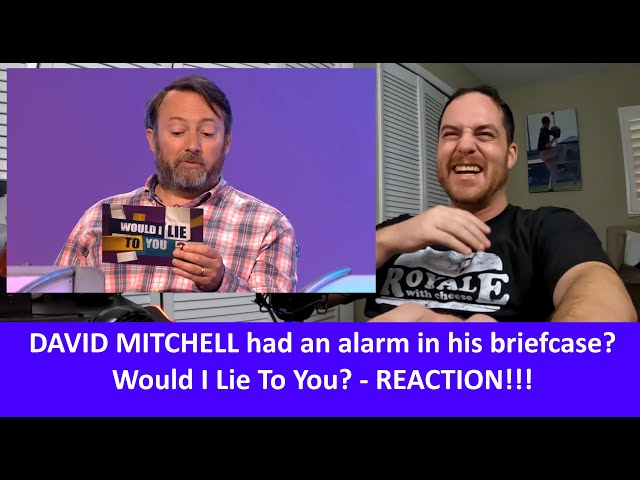 American Reacts DAVID MITCHELL's School Disco Days | Would I Lie To You? REACTION