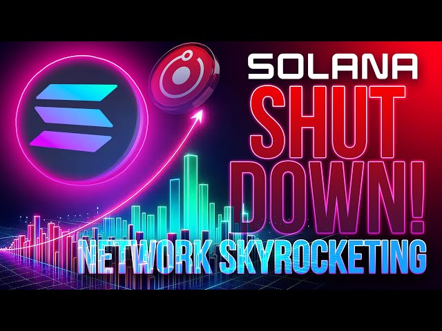 Solana Shut Down Again!🔥But Network Continues To Skyrocket🚀