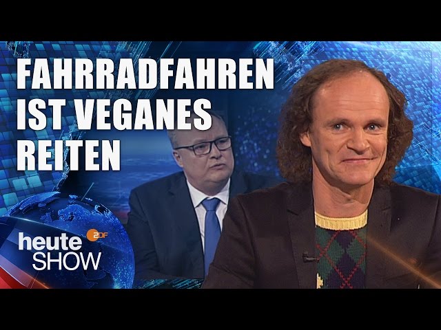 Olaf Schubert: So sieht der Verkehr der Zukunft aus | heute-show vom 12.05.2017