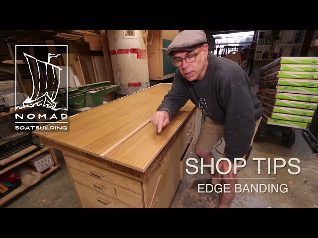 Nomad Shop Tips - Edge Banding Pre-finished panels