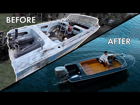 LUXURY BOAT Rebuild In Minutes START TO FINISH